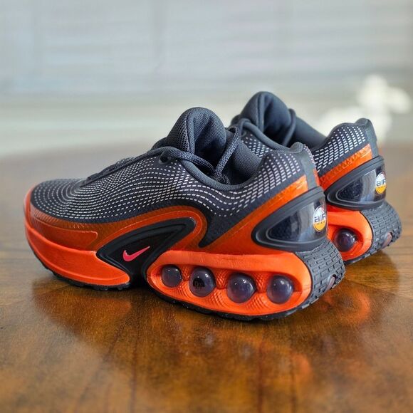 Nike Air Max DN QS Dark Smoke Grey Salsa Red Limited Edition 10.5 New HJ6695-001 - Picture 6 of 16